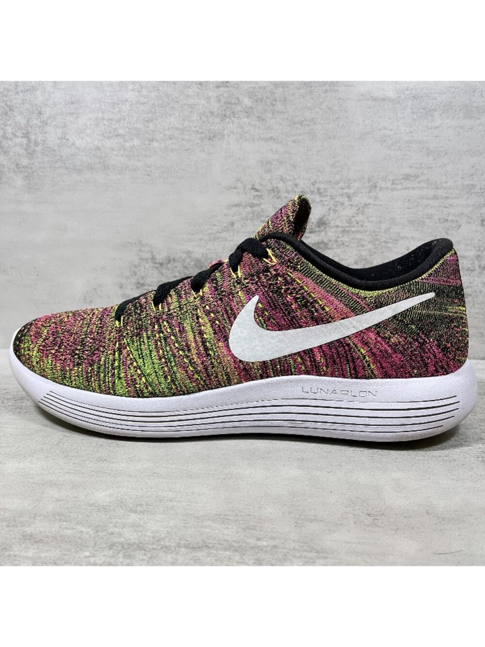 Nike Lunarepic Flyknit Running Shoes - Men's Size 10 - Multicolor